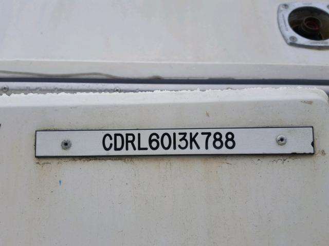CDRL6013K788 - 1988 CARV 3067 SANTE WHITE photo 10
