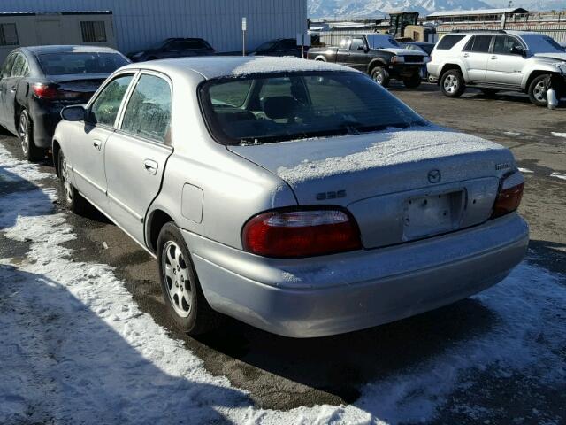 1YVGF22C325296048 - 2002 MAZDA 626 LX SILVER photo 3