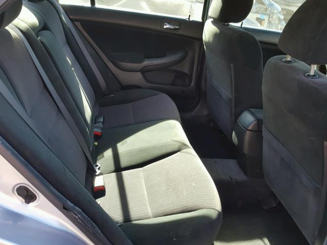 1HGCM56354A169478 - 2004 HONDA ACCORD LX SILVER photo 6