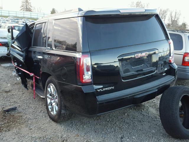 1GKS2BKC1HR145727 - 2017 GMC YUKON SLT BLACK photo 3