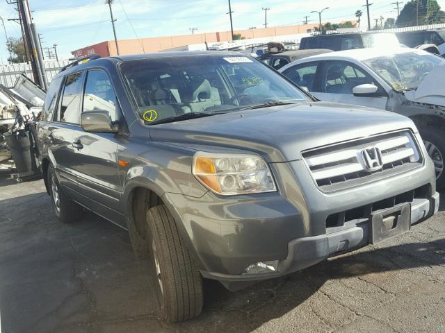 5FNYF28458B012954 - 2008 HONDA PILOT EX GRAY photo 1