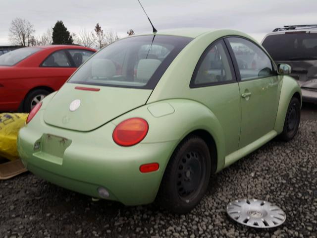 3VWBK31C95M400217 - 2005 VOLKSWAGEN NEW BEETLE GREEN photo 4