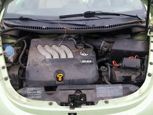3VWBK31C95M400217 - 2005 VOLKSWAGEN NEW BEETLE 绿色 照片 7