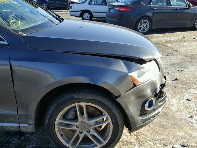 WA1CMAFP8FA136661 - 2015 AUDI Q5 TDI GOLD photo 9