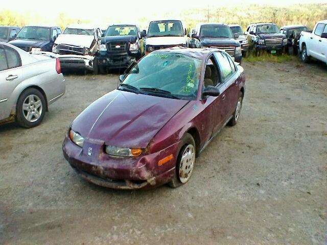 1G8ZK52792Z272404 - 2002 SATURN SL2 MAROON photo 2