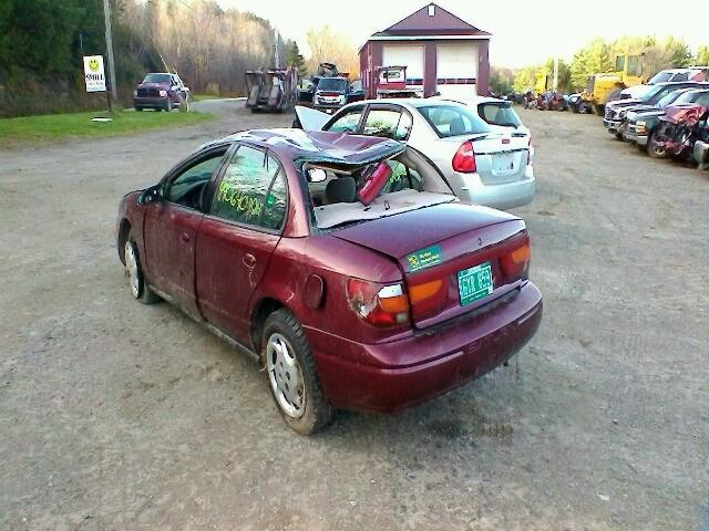 1G8ZK52792Z272404 - 2002 SATURN SL2 MAROON photo 3