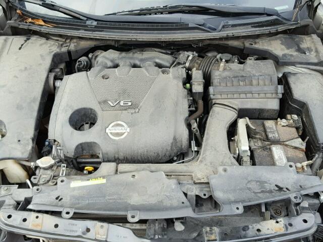 1N4AA5AP7AC832807 - 2010 NISSAN MAXIMA S SILVER photo 7