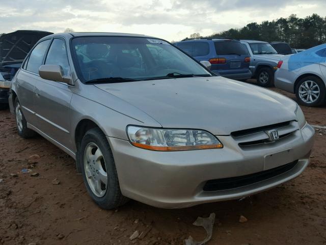 1HGCG5660YA003747 - 2000 HONDA ACCORD EX GOLD photo 1