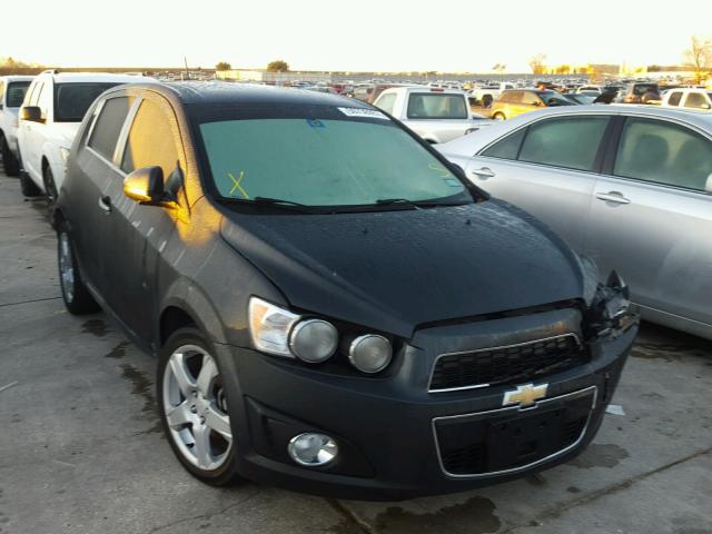 1G1JE6SB6F4124078 - 2015 CHEVROLET SONIC LTZ GRAY photo 1