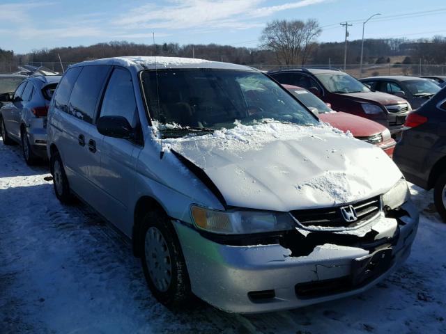 5FNRL18524B139932 - 2004 HONDA ODYSSEY LX SILVER photo 1