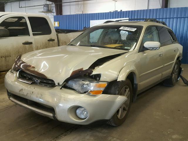 4S4BP86C154328561 - 2005 SUBARU LEGACY OUT GOLD photo 2