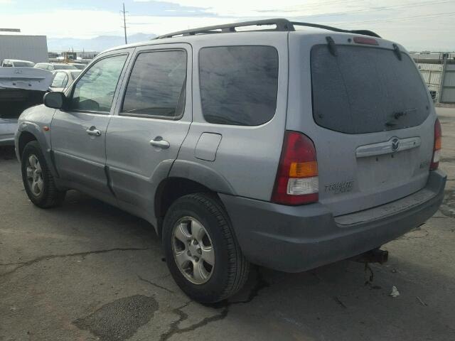 4F2YU08112KM65754 - 2002 MAZDA TRIBUTE LX GRAY photo 3