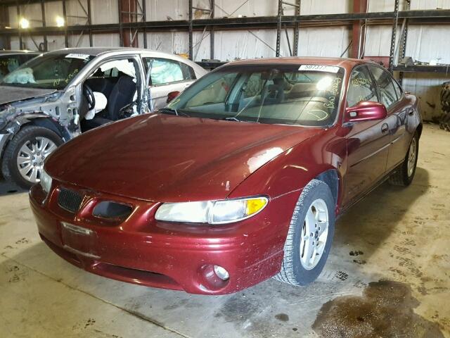 1G2WK52J33F126933 - 2003 PONTIAC GRAND PRIX MAROON photo 2
