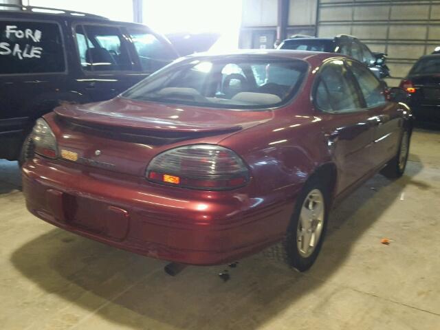 1G2WK52J33F126933 - 2003 PONTIAC GRAND PRIX MAROON photo 4