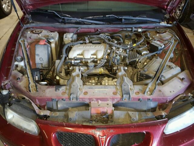 1G2WK52J33F126933 - 2003 PONTIAC GRAND PRIX MAROON photo 7