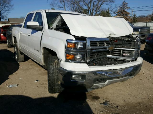 3GCUKREC0FG505835 - 2015 CHEVROLET SILVERADO WHITE photo 1