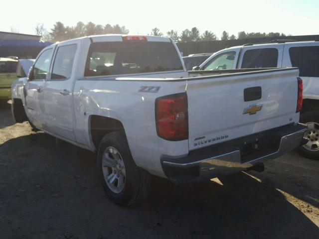 3GCUKREC0FG505835 - 2015 CHEVROLET SILVERADO WHITE photo 3