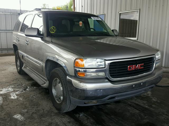 1GKEC13VX3R254460 - 2003 GMC YUKON BEIGE photo 1