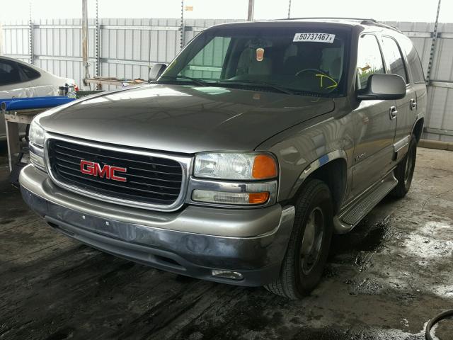 1GKEC13VX3R254460 - 2003 GMC YUKON BEIGE photo 2