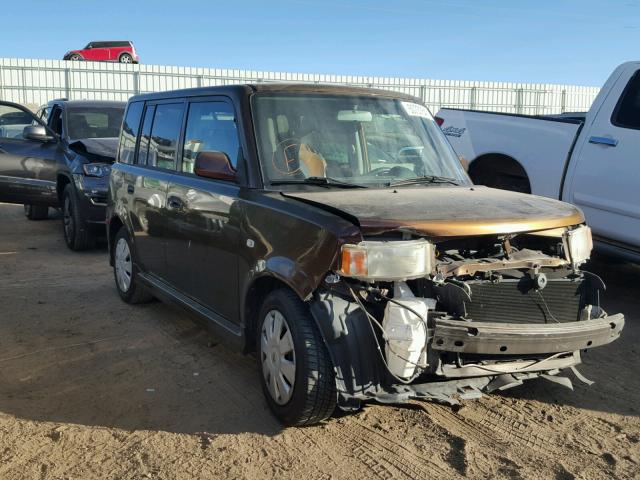 JTLKT324264123645 - 2006 TOYOTA SCION XB BROWN photo 1