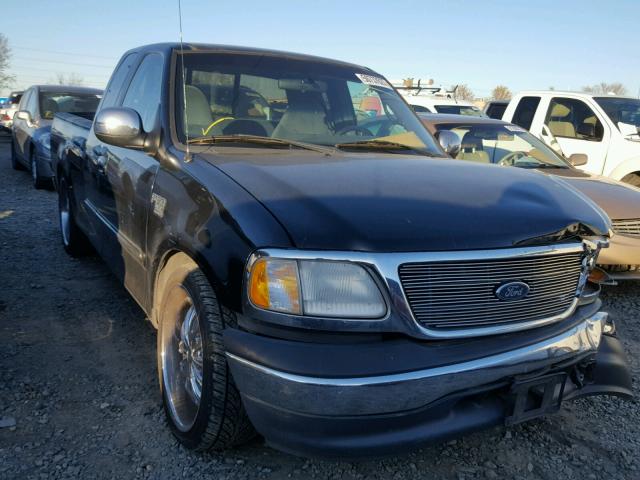 1FTRX17L1YKB00407 - 2000 FORD F150 BLACK photo 1