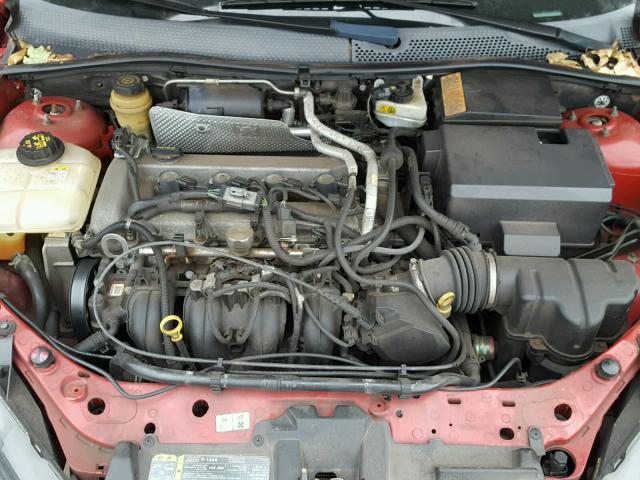 1FAFP34Z03W269414 - 2003 FORD FOCUS SE C RED photo 7