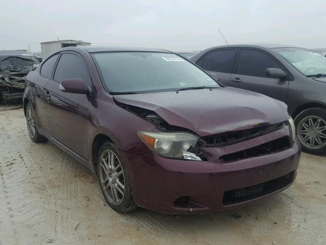 JTKDE177270190074 - 2007 TOYOTA SCION TC 栗色 照片 1