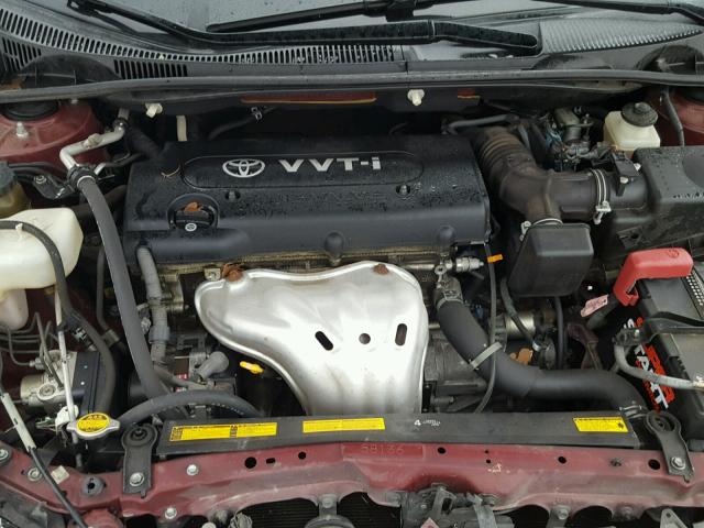 JTKDE177270190074 - 2007 TOYOTA SCION TC 栗色 照片 7