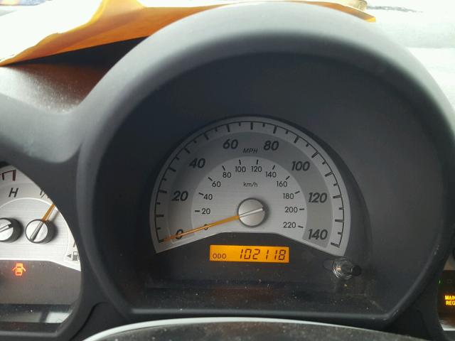 JTKDE177270190074 - 2007 TOYOTA SCION TC 栗色 照片 8