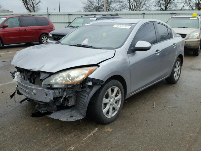 JM1BL1SF8A1158511 - 2010 MAZDA 3 I SILVER photo 2