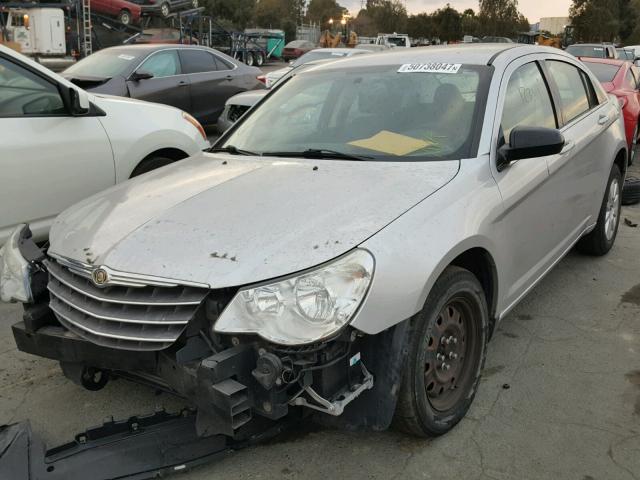 1C3CC4FB8AN207295 - 2010 CHRYSLER SEBRING TO SILVER photo 2