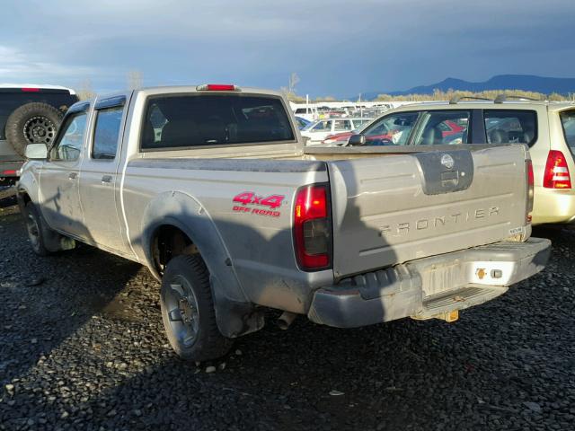 1N6ED29Y03C415477 - 2003 NISSAN FRONTIER C GOLD photo 3