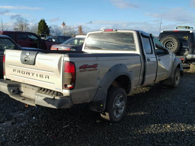 1N6ED29Y03C415477 - 2003 NISSAN FRONTIER C GOLD photo 4