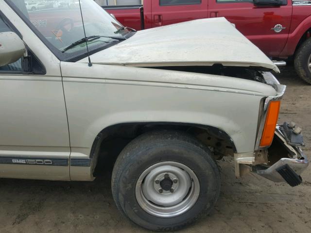 1GTDC14H6KE516254 - 1989 GMC SIERRA C15 GOLD photo 10