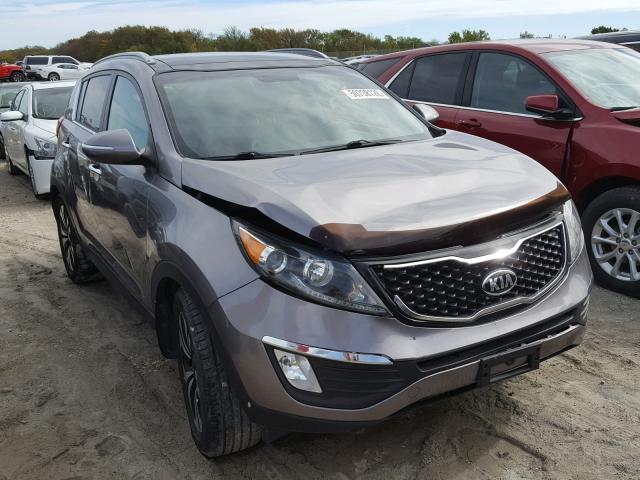 KNDPC3A69D7497279 - 2013 KIA SPORTAGE S GRAY photo 1