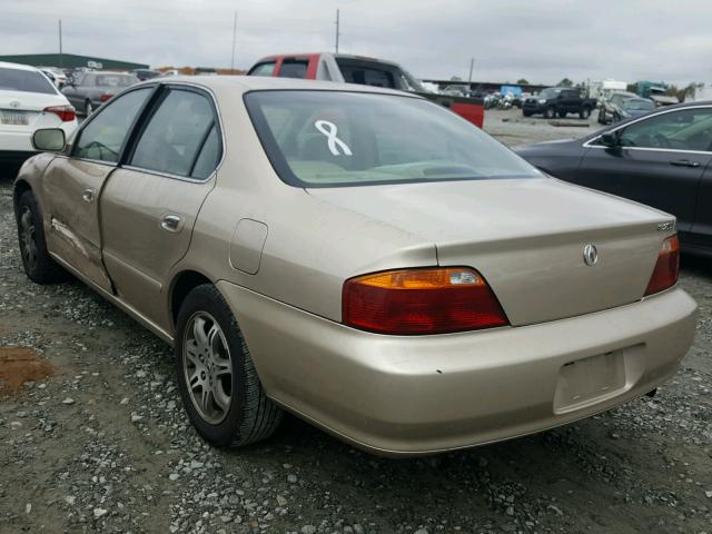 19UUA5663YA043522 - 2000 ACURA 3.2TL GOLD photo 3