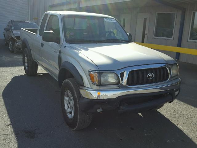 5TESN92N03Z153229 - 2003 TOYOTA TACOMA XTR SILVER photo 1