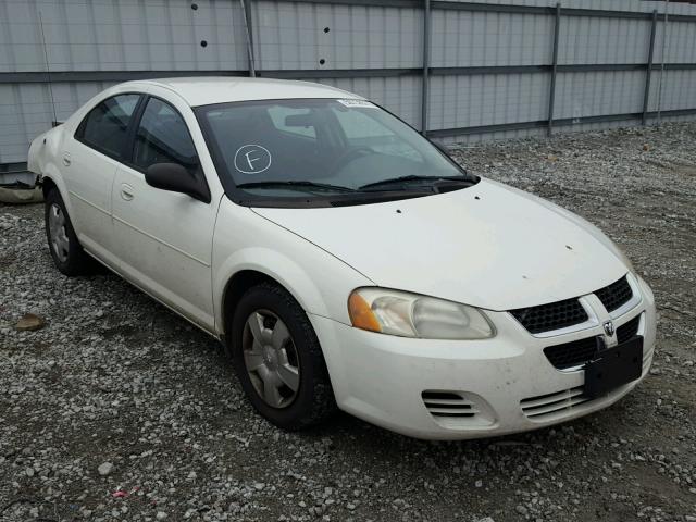 1B3AL46T26N253970 - 2006 DODGE STRATUS SX WHITE photo 1