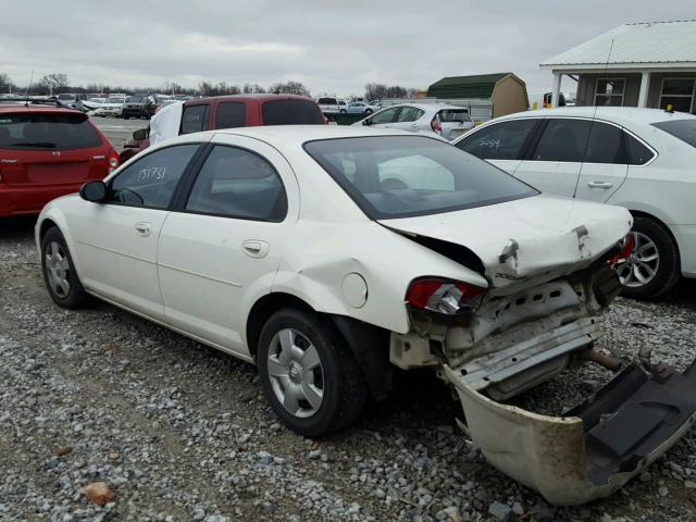 1B3AL46T26N253970 - 2006 DODGE STRATUS SX WHITE photo 3