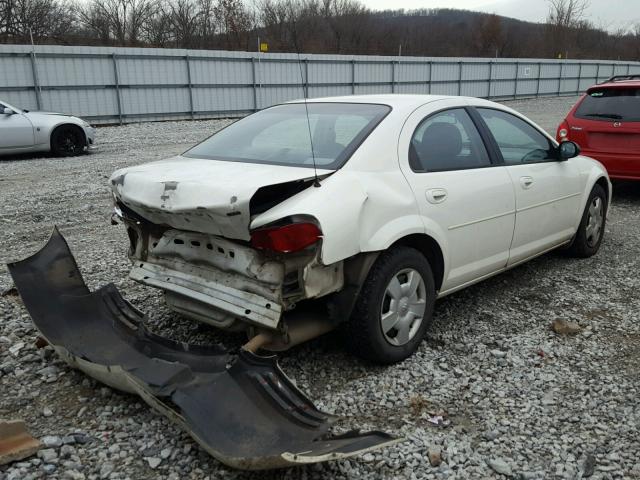 1B3AL46T26N253970 - 2006 DODGE STRATUS SX WHITE photo 4