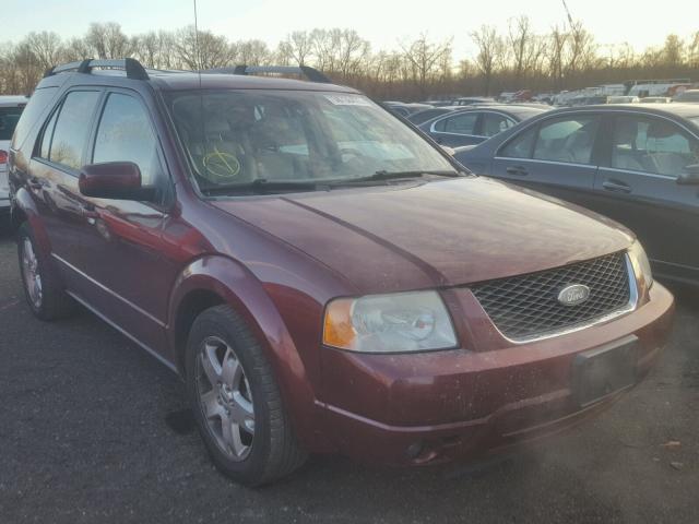 1FMDK06135GA76320 - 2005 FORD FREESTYLE MAROON photo 1