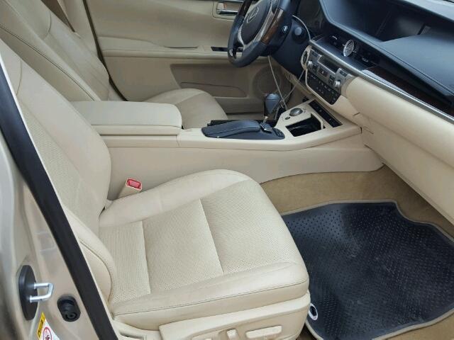 JTHBK1GG5F2174301 - 2015 LEXUS ES 350 CREAM photo 5