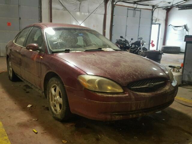 1FAHP55U03G209456 - 2003 FORD TAURUS SES RED photo 1