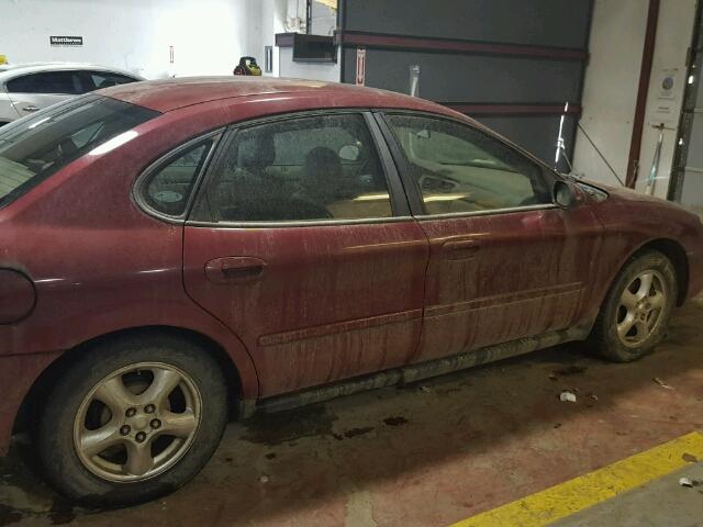 1FAHP55U03G209456 - 2003 FORD TAURUS SES RED photo 9