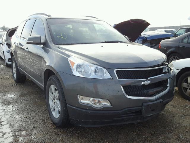 1GNKVGED0BJ335374 - 2011 CHEVROLET TRAVERSE L GRAY photo 1