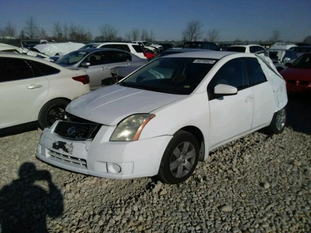 3N1AB61E09L628610 - 2009 NISSAN SENTRA 2.0 WHITE photo 2