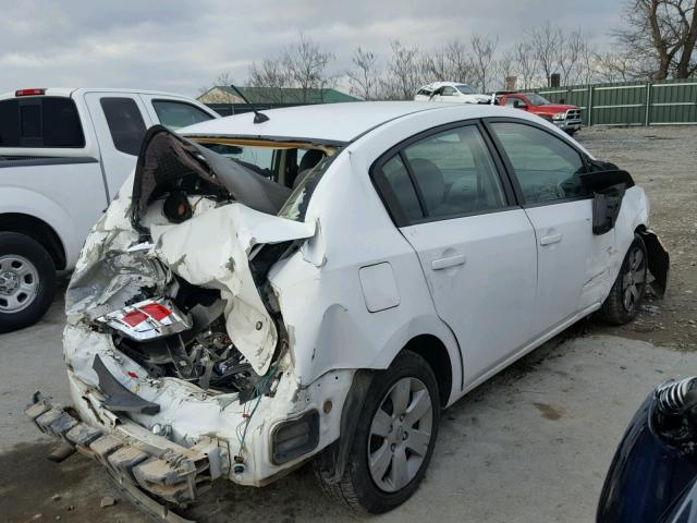 3N1AB61E09L628610 - 2009 NISSAN SENTRA 2.0 WHITE photo 4