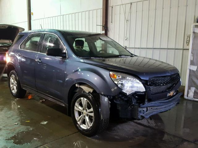 2GNALBEK5D6361147 - 2013 CHEVROLET EQUINOX LS BLUE photo 1