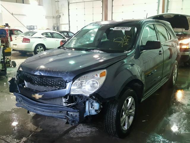 2GNALBEK5D6361147 - 2013 CHEVROLET EQUINOX LS BLUE photo 2