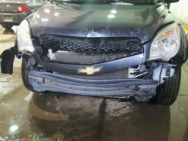 2GNALBEK5D6361147 - 2013 CHEVROLET EQUINOX LS BLUE photo 9